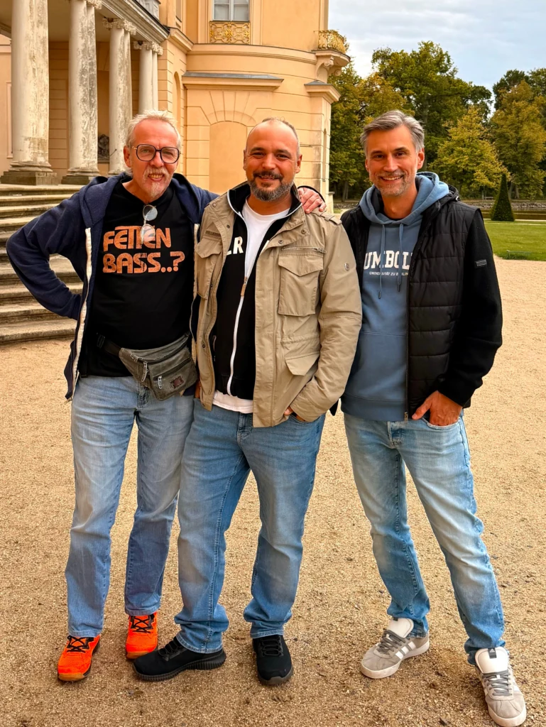 Frank B. Schulze, Dagobert Weiß und Matthias Dathe